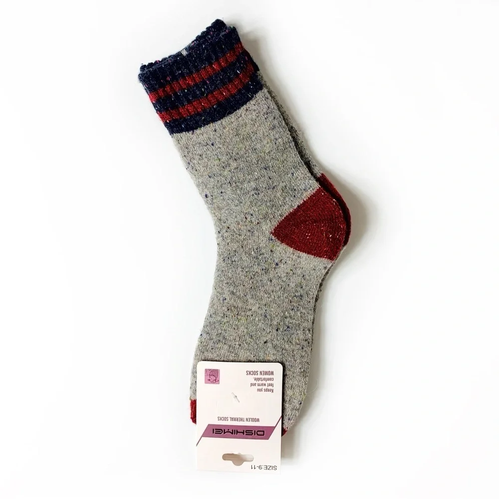 Wool Blend Sock Gift Set (3 Pairs) Women’s 9-11 Cozy Warm Winter Socks NWT